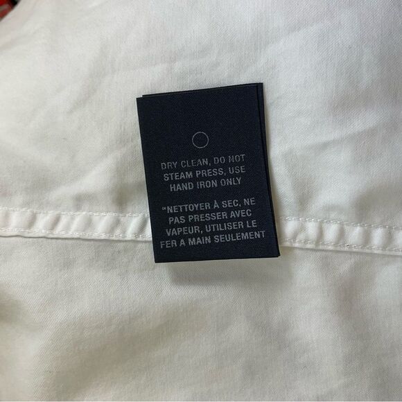 Robert Graham White Blue Floral Cotton Button Up Long Sleeve Shirt Size 2XL - Picture 12 of 13